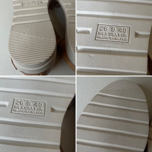 New Fatima Artesanias Huaraches Girasol Sunflower Sandals Size MX 26 US 9 - Picture 11 of 16